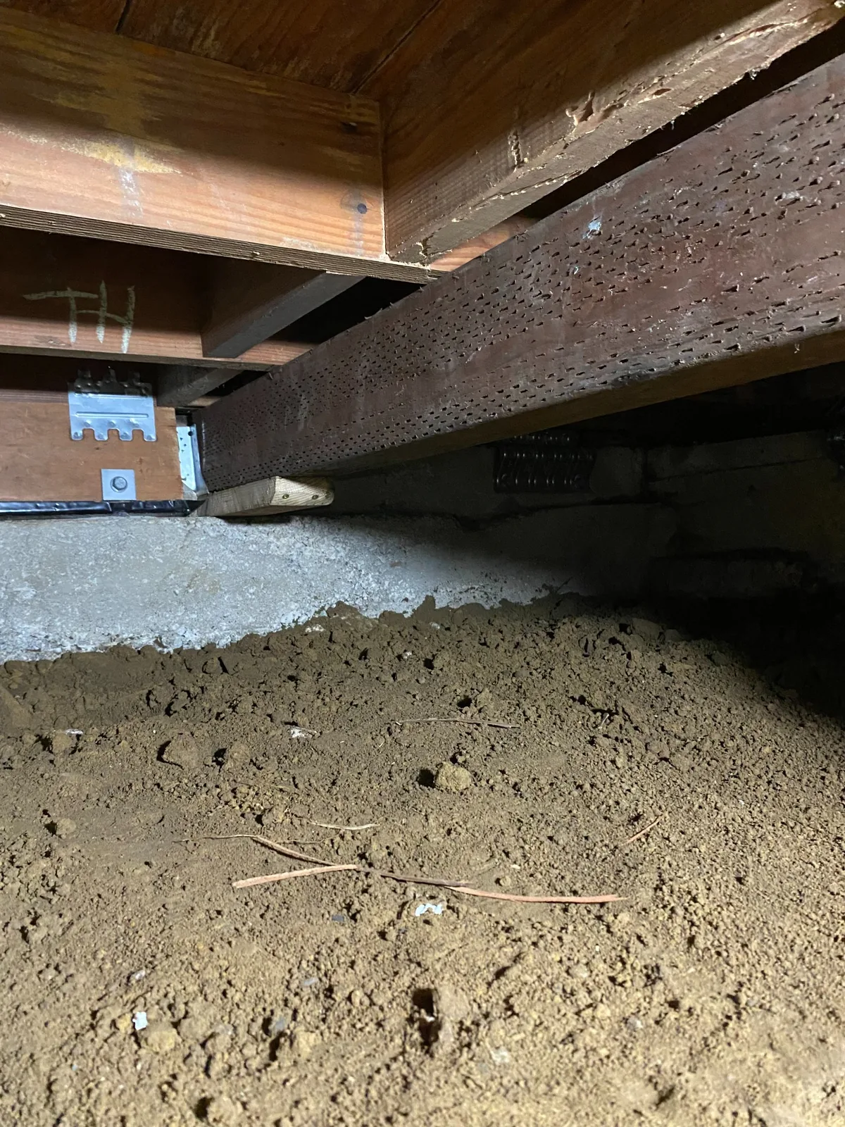 Crawlspace foundation and structural framing work by Velora Builders