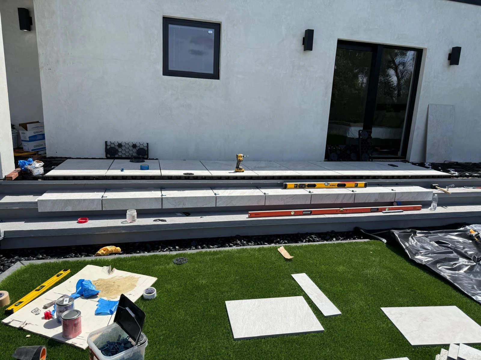 Modern exterior and landscape project
