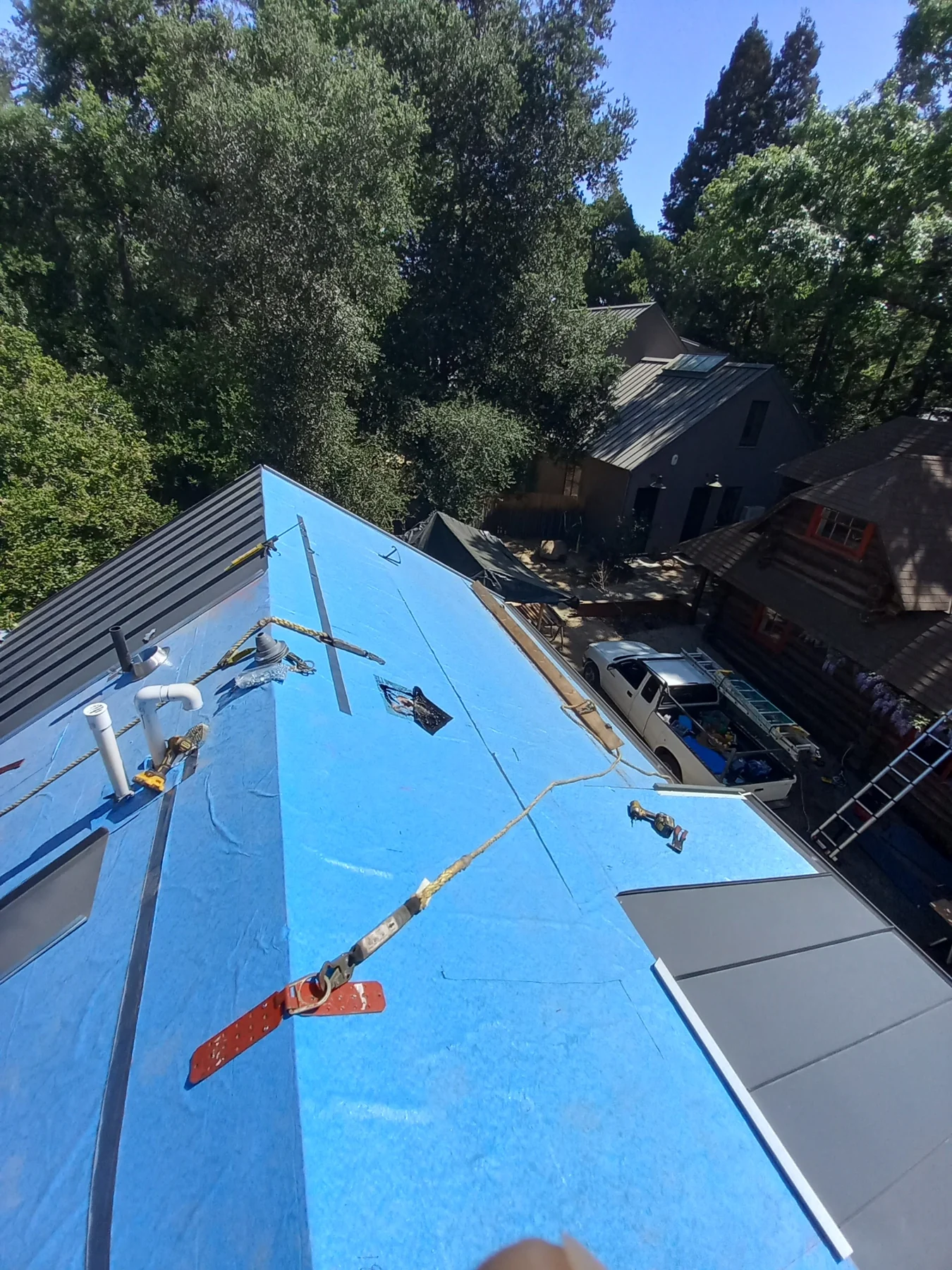 Roofing & Weatherproofing In Progress