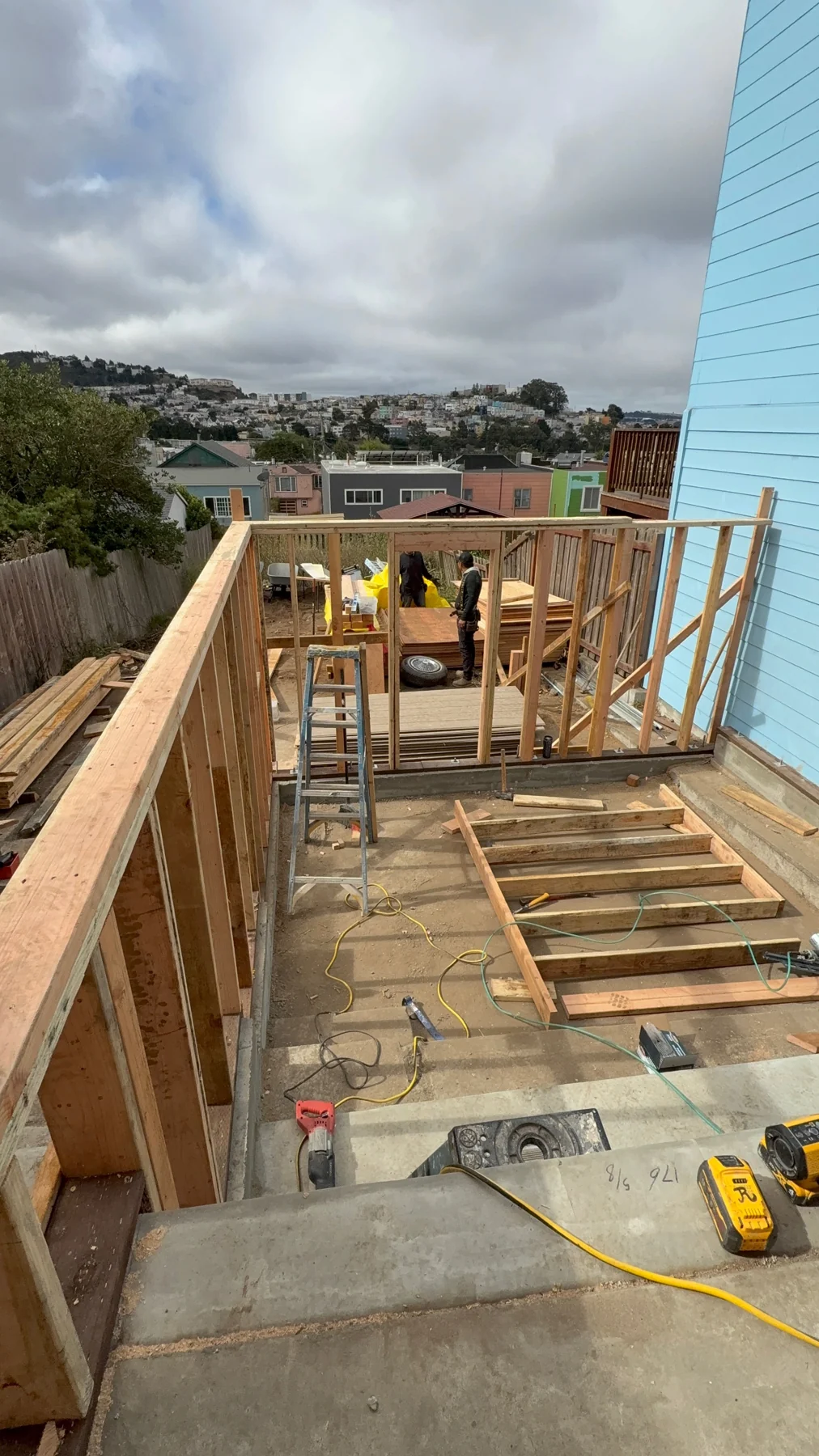 Residential framing project