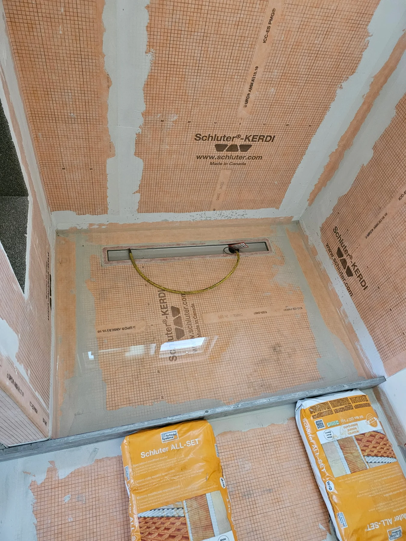 Waterproofing & Shower Prep