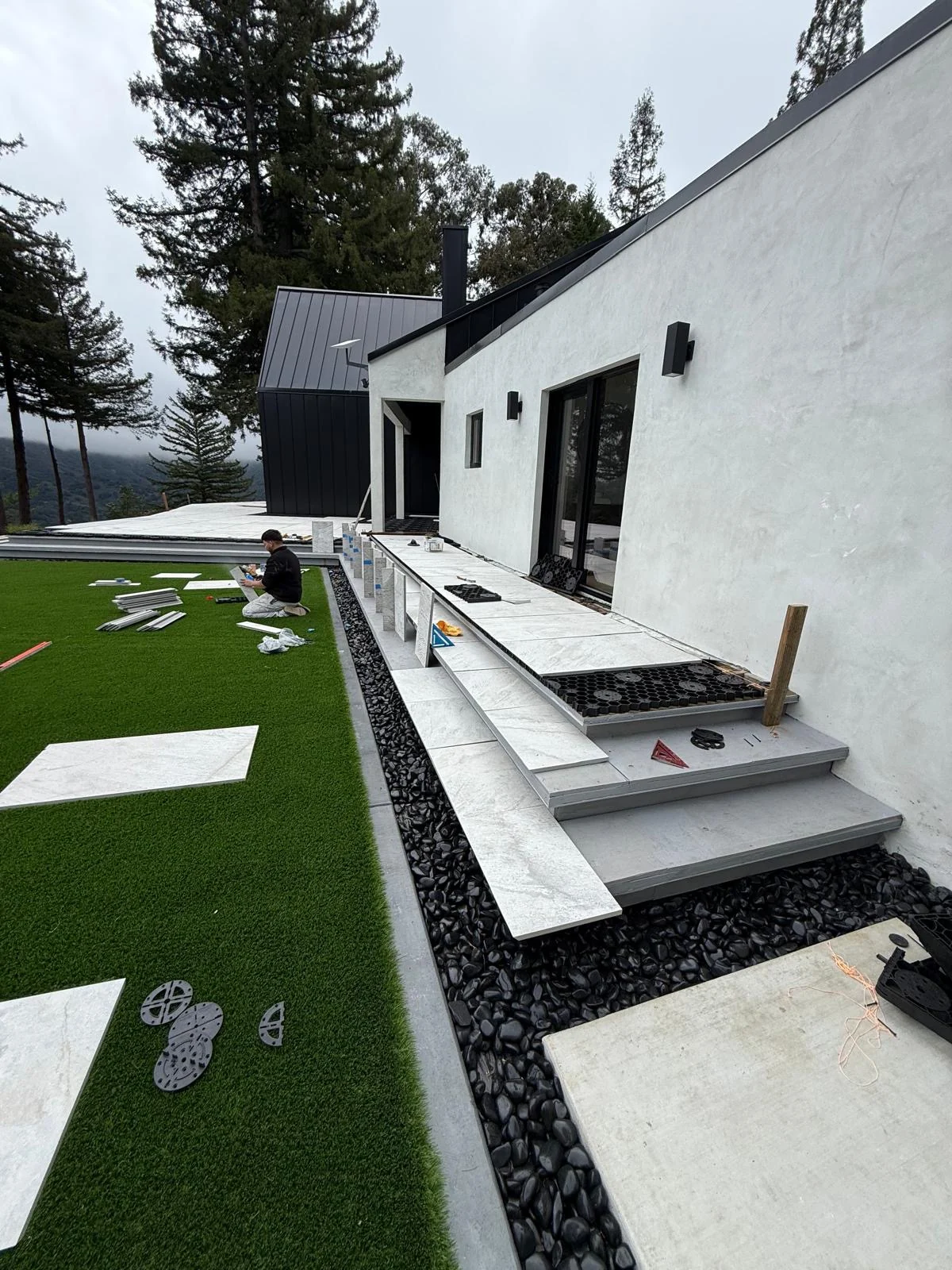 Outdoor living construction