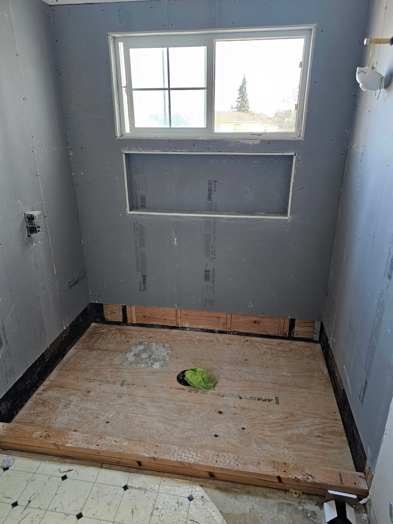 Bathroom Build In Progress